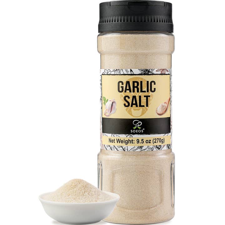 soeos - Wholesale Salt - Soeos Garlic Salt, 9.5 oz (270g)2
