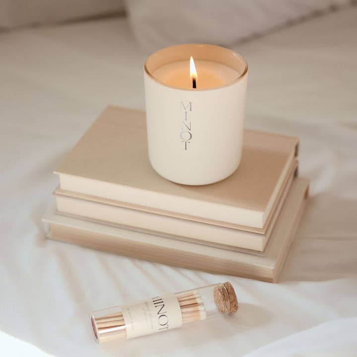 Minot - Wholesale Jar/Filled Candle - Daybreak - Luxury Non-toxic Soy Candle, 12 oz.2