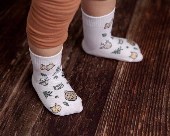 squid socks - Wholesale Socks - Baby - Camping - Non-Slip Baby Socks with Bugs, Animals, Forest3