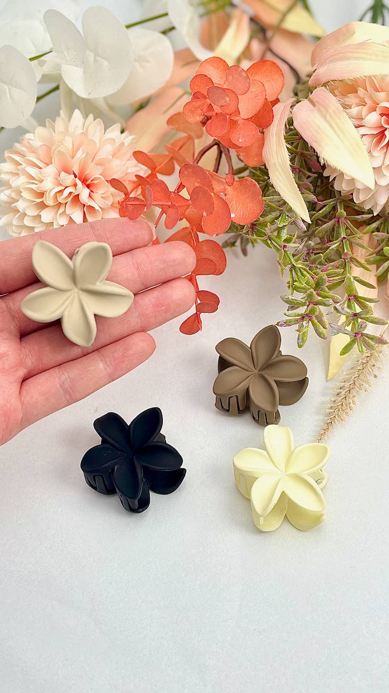 BYREN | ÉLINE L'ATELIER - Wholesale Hair Accessories Set - Women's - Mini flower hair clip 4cm YH365