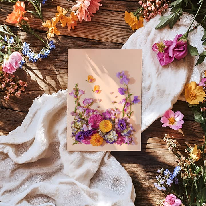 Still Wild - Wholesale Everyday Greeting Card - Meadow - Floral Photography Greeting Card3