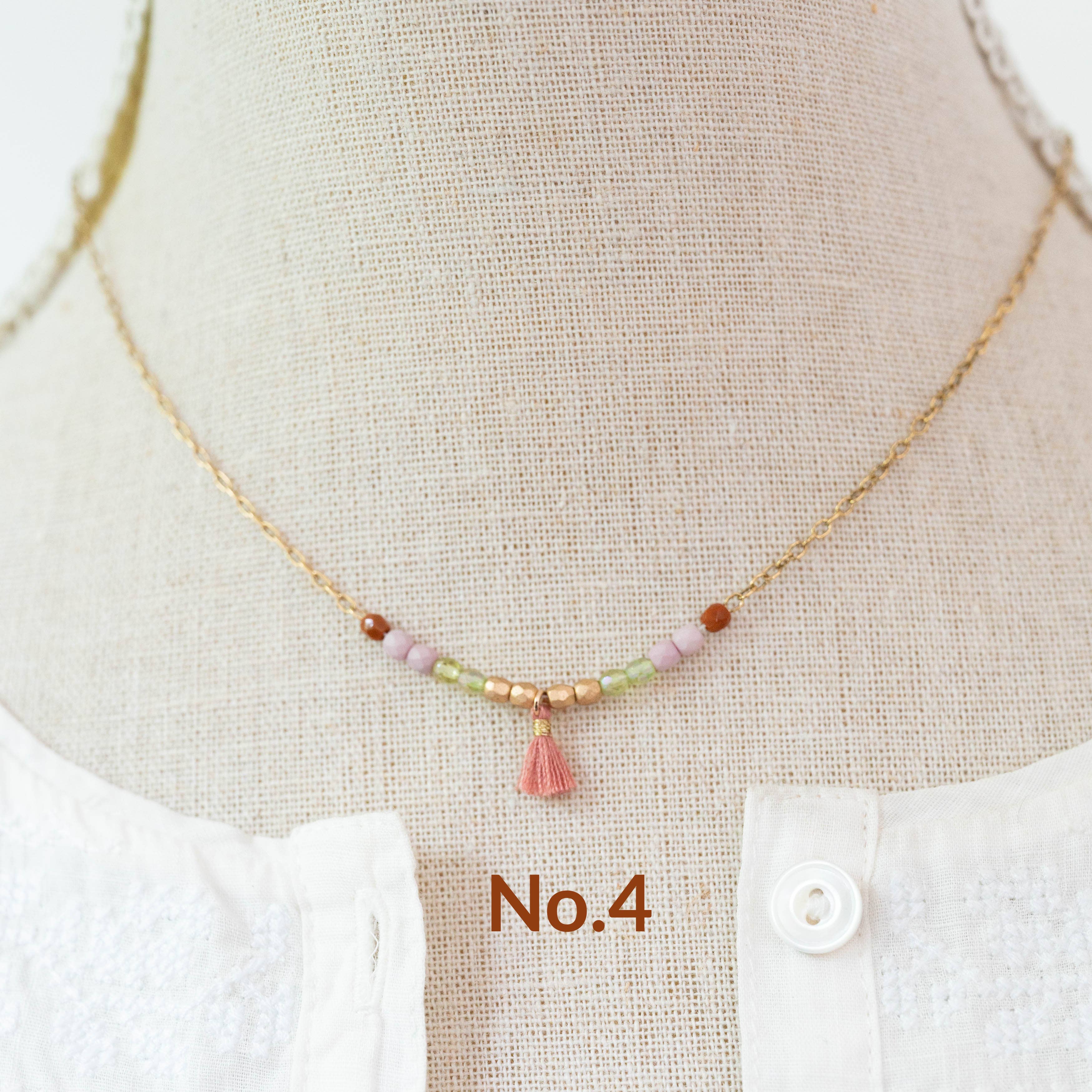 Nest Pretty Things - Wholesale Beaded/Pearl Necklace - Dainty Tassel Necklace8