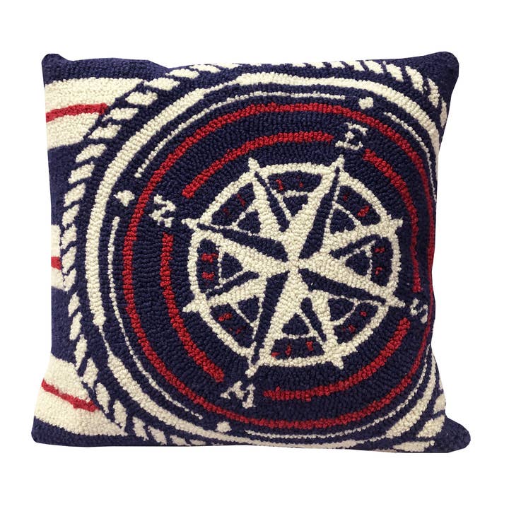 Decorium Living - Wholesale Deurmat - Nautical Compass vloerkleed/deurmat/kussen1