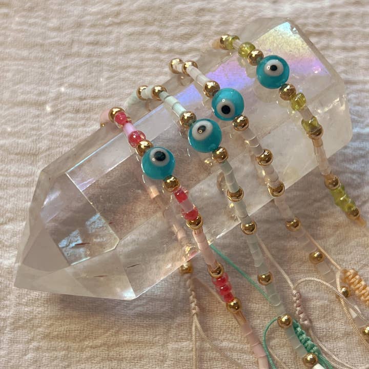 Kindness is Magic - Wholesale Beaded bracelet - Evil Eye Beaded Friendship Bracelet3