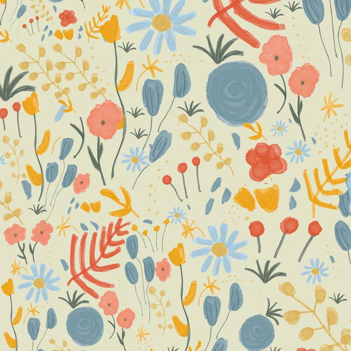 Watercolors for wholesale by Fuzzy Whale Paper Co