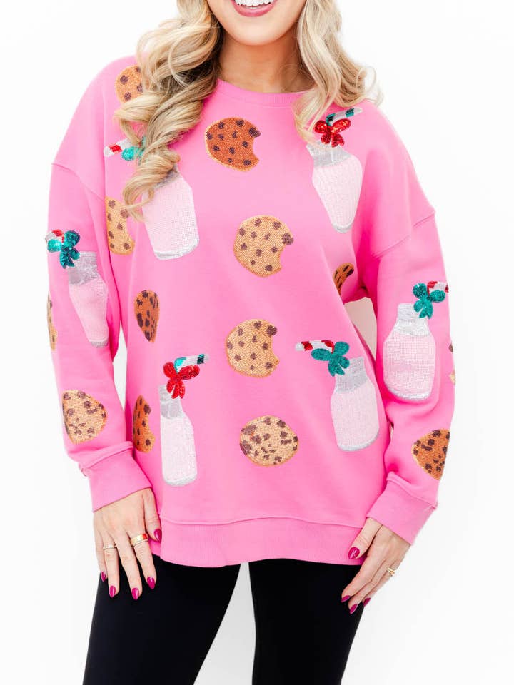 Whiskey Darling - Wholesale Sweatshirt – Women's - Cozy Cookie Crush Sweatshirt4