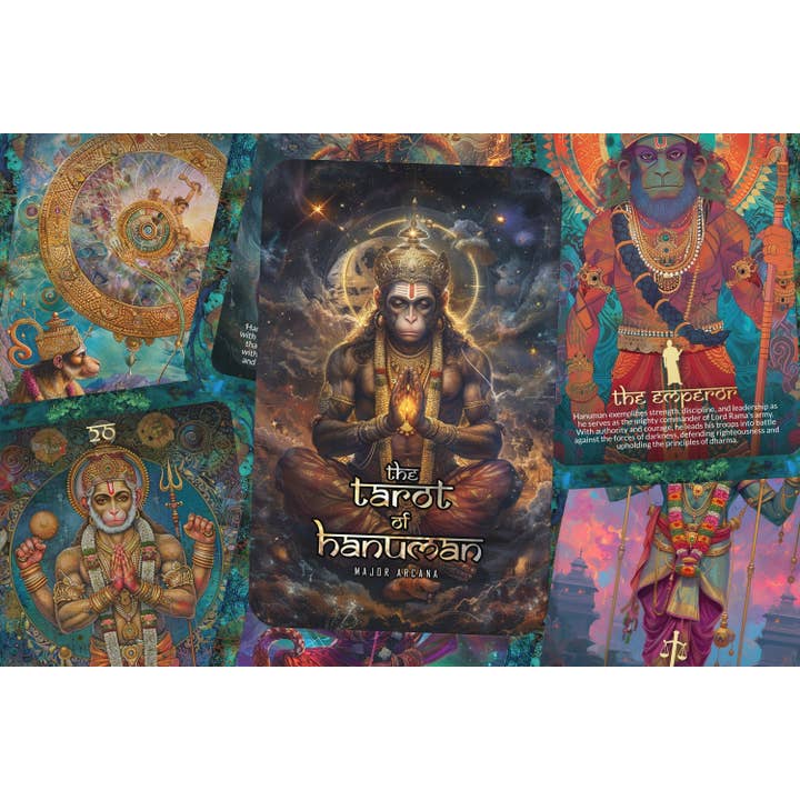 IBIZA TAROT – wholesale Tarot-kort – Tarot av Hanuman - 22 Stora Arkanan - Andlig Resa2