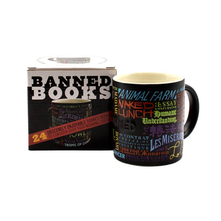 Unemployed Philosophers Guild - Wholesale Coffee Mug - Banned Book Coffee Mug