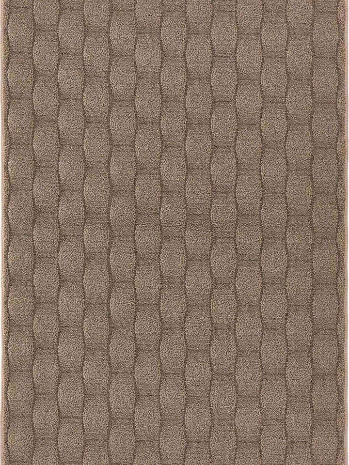 Getextureerde Wasbare Bruine Mat en Loper voor wholesale door THE RUGS