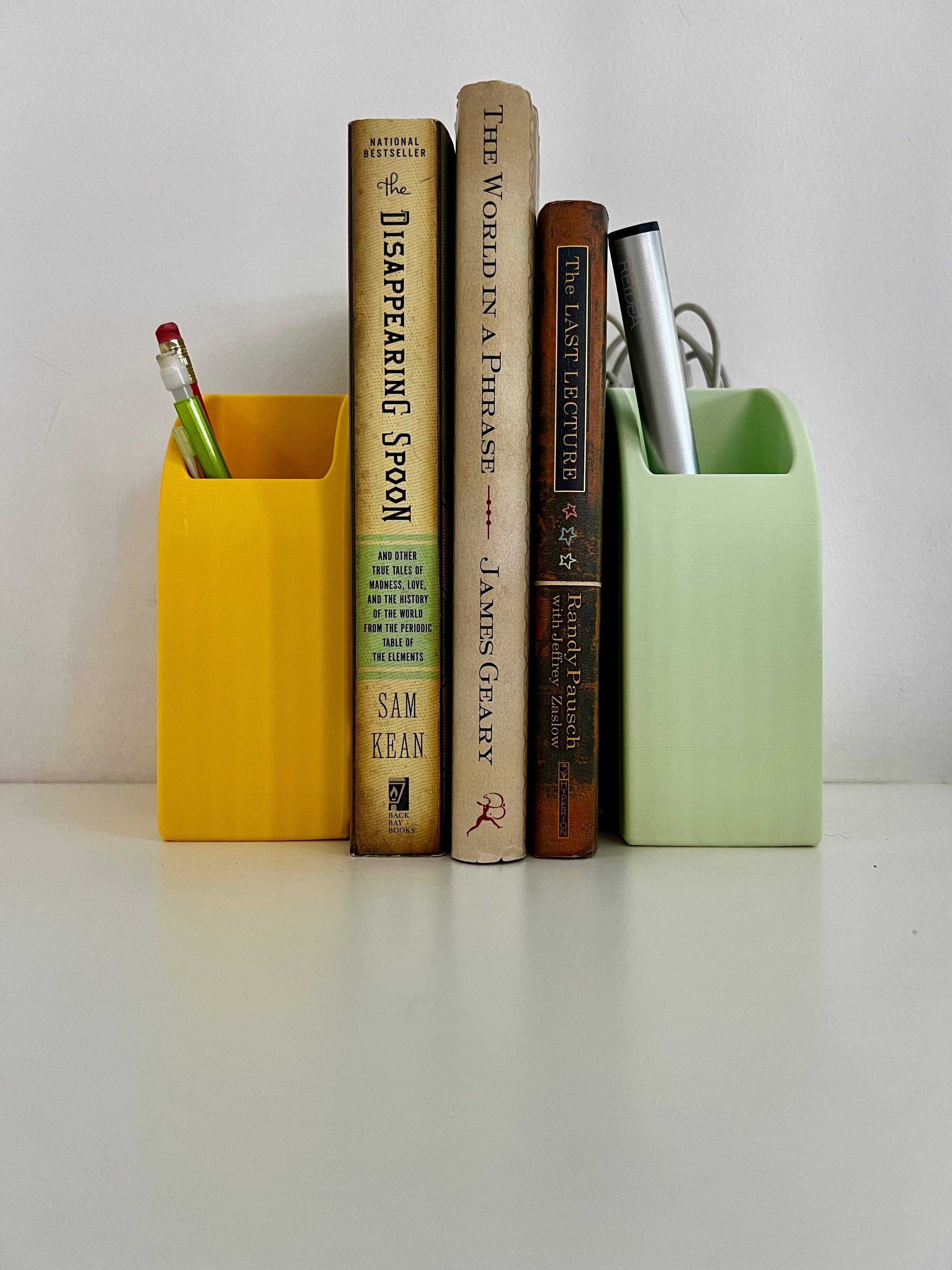 Brehmwood Creative - Wholesale Bookend - Rainbow Bookend Organizer | Perfect for the Desktop or Succulent/Plants12
