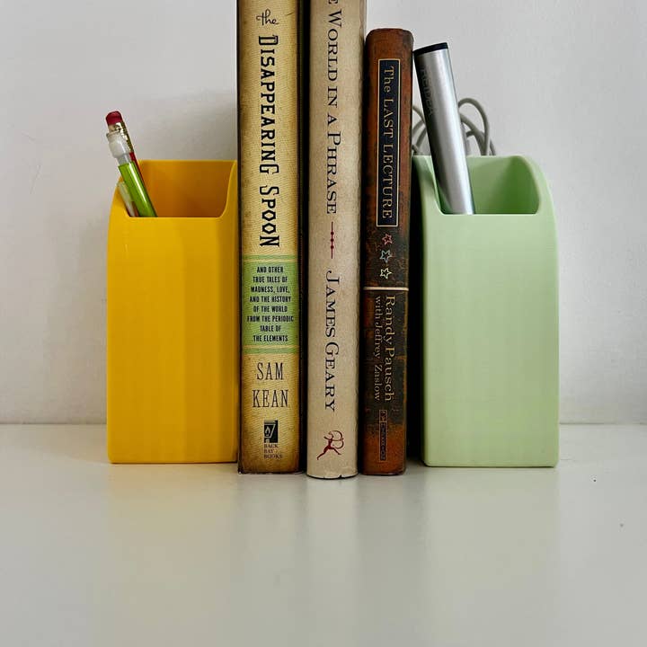 Brehmwood Creative - Wholesale Bookend - Rainbow Bookend Organizer | Perfect for the Desktop or Succulent/Plants12