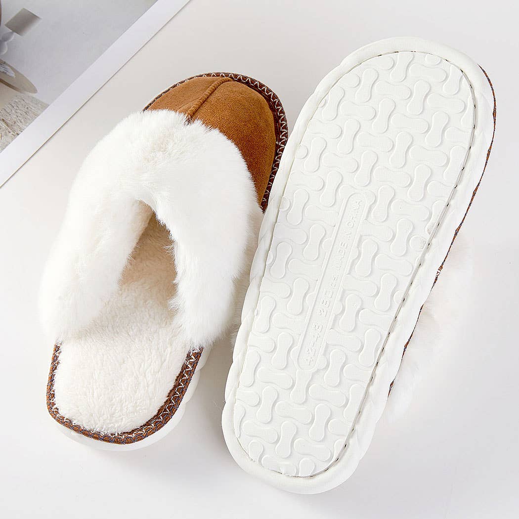 3AM BY H&D ACCESSORIES – Engroshandel Slippers - Dame – Klassiske Fuzzy Tøfler8