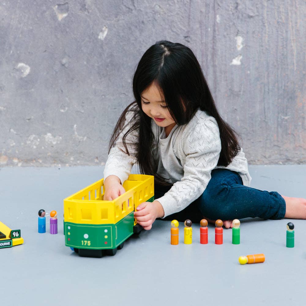Make Me Iconic - Wholesale Toy Car/Truck - Kids - WOODEN TOY - MELBOURNE TRAM8