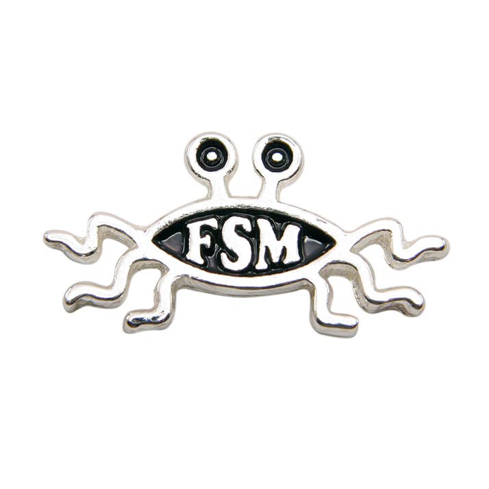 Spilla FSM – Argento Sagomato (1 pz) per la vendita all'ingrosso da parte di Ring of Fire Enterprises