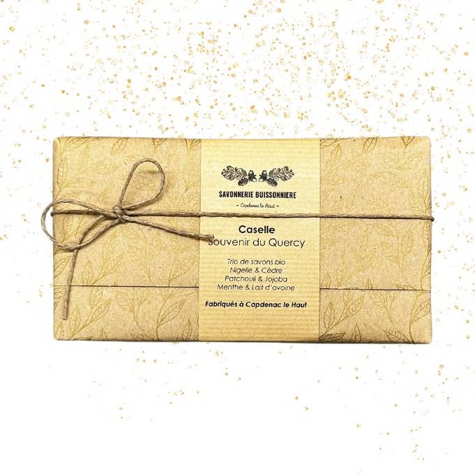 Trio of Soaps - Caselle for wholesale by SAVONNERIE BUISSONNIERE