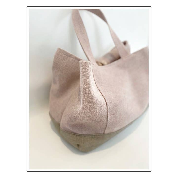 MARTINAS HOME – wholesale Tote bag – Women's – MIA LINEN TOTE ROSE1