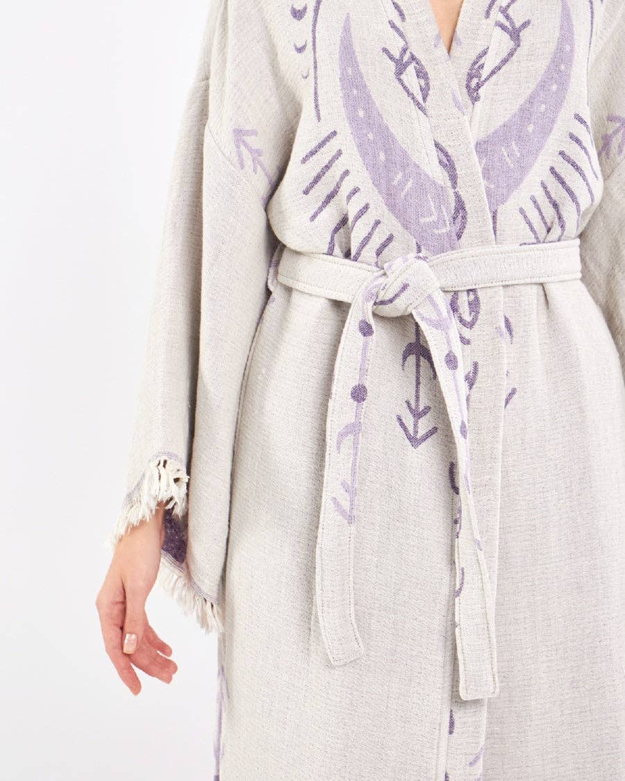 Umays Boho - Wholesale Kimono - Women's - Evil Eye Kimono, Luxury Kimono, Cotton Robe for Women2