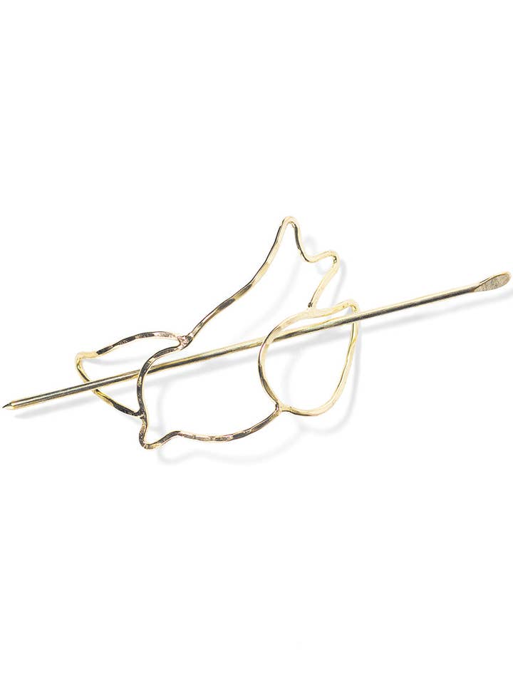 Paksa Bird Hair Pin - Slide With Stick for wholesale by Matr Boomie Fair Trade