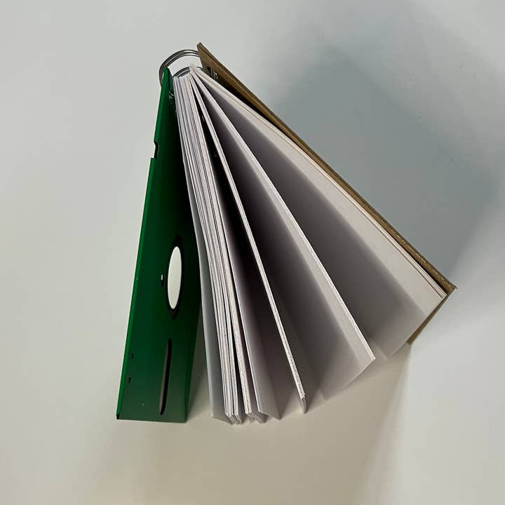 StuckOnU Art - Wholesale Journal/Diary - Vintage Upcycled Floppy Disk Journals2