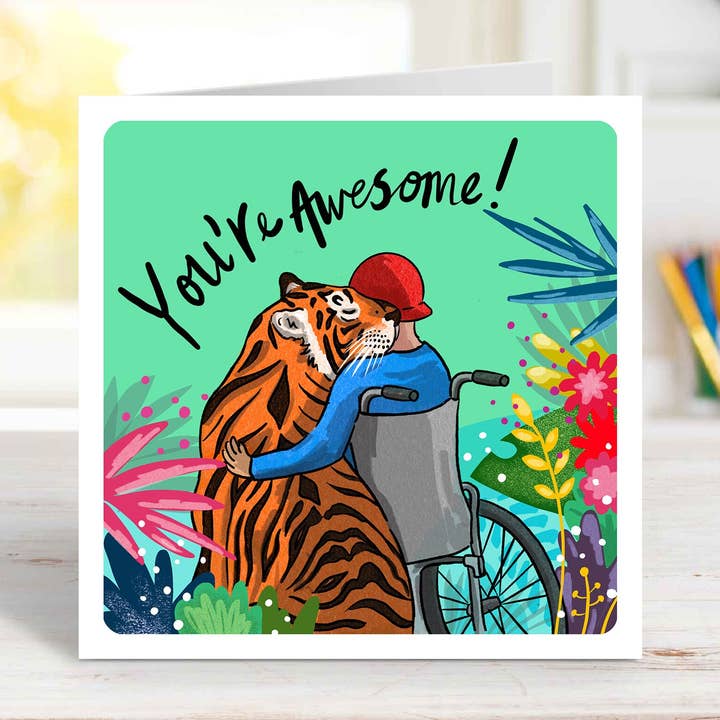 Du er Awesome Card for engroshandel hos Cake and Crayons