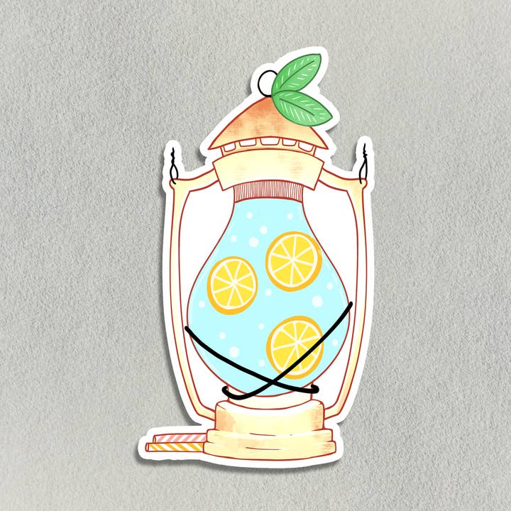 Transparente Rustikale Sommer-Limonadenlaterne für den Großhandel von Salt Birch