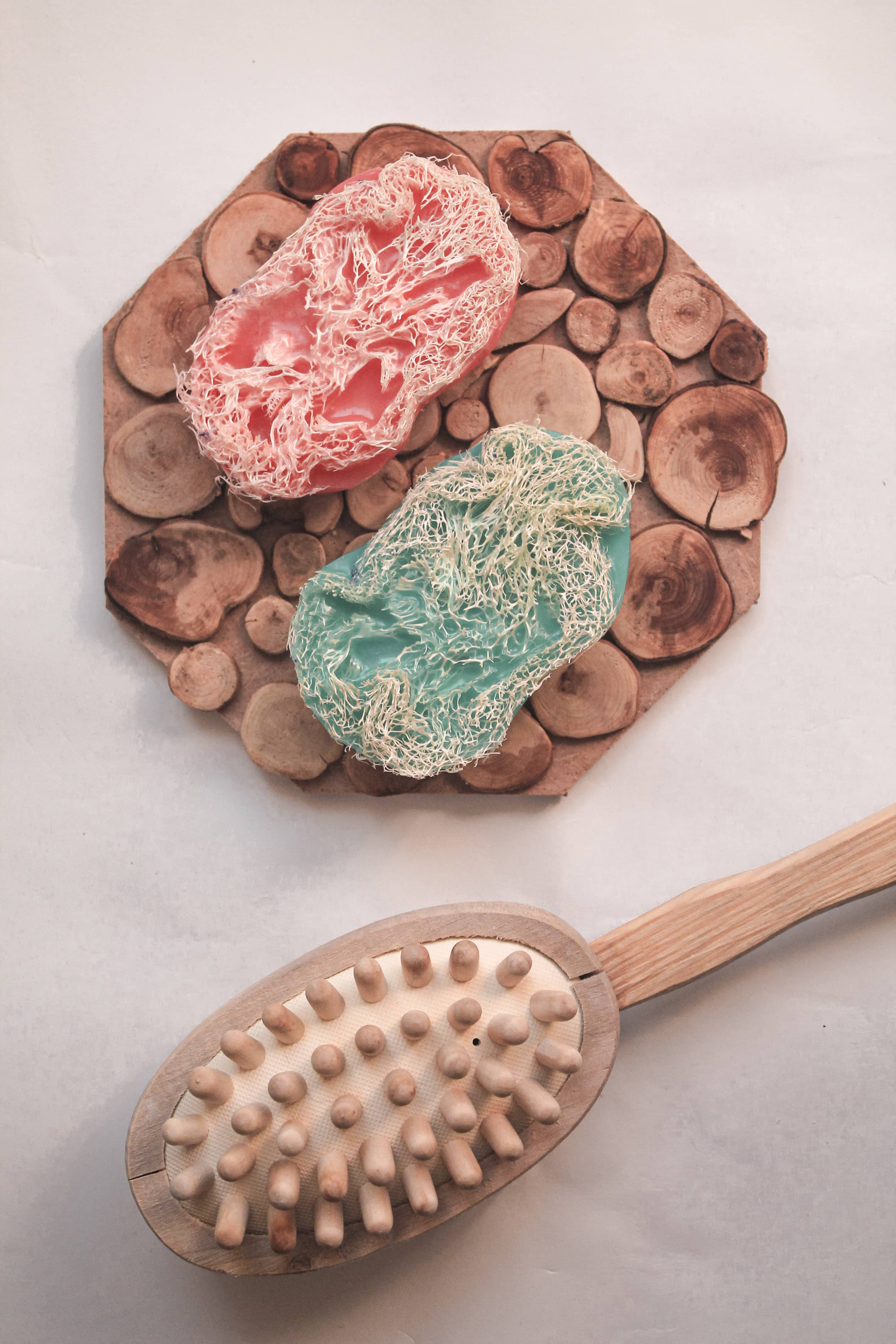 bomba_neti - Wholesale Bar Soap - Luffa massage soap1