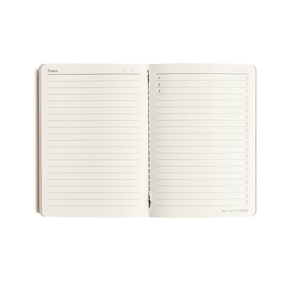 MOXON – wholesale Notebook – MiGoals | Get Shit Done Minimal A6 8