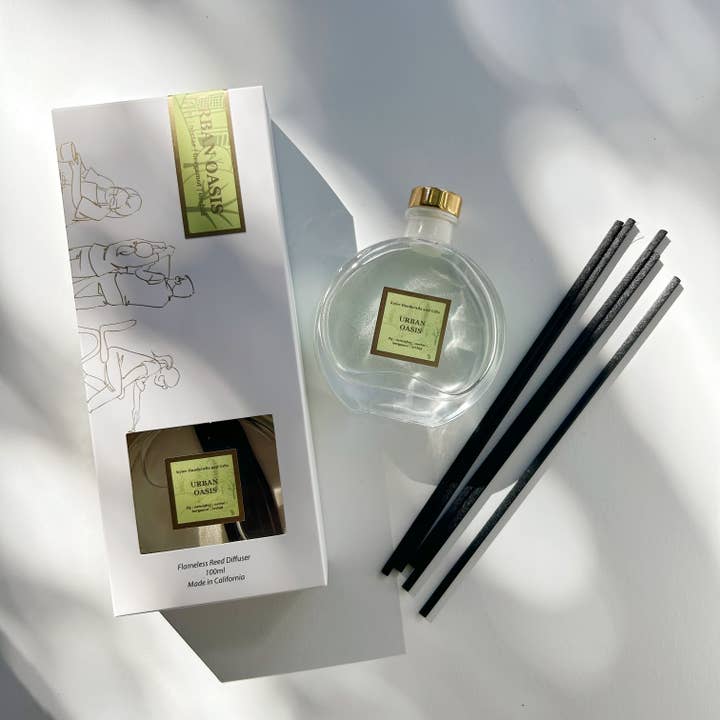 Oásis Urbano - Difusor de Varetas (c/ Nova Caixa de Embalagem) por atacado de Kyler Handcrafts and Gifts