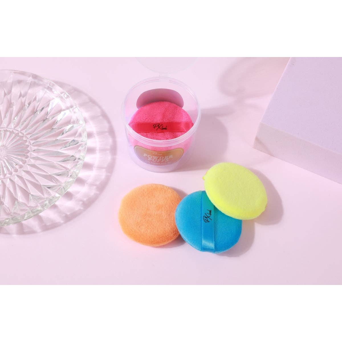 VIAI Beauty – wholesale Make-up sponge/blender – PxLook 5pc Powder Puff Set0