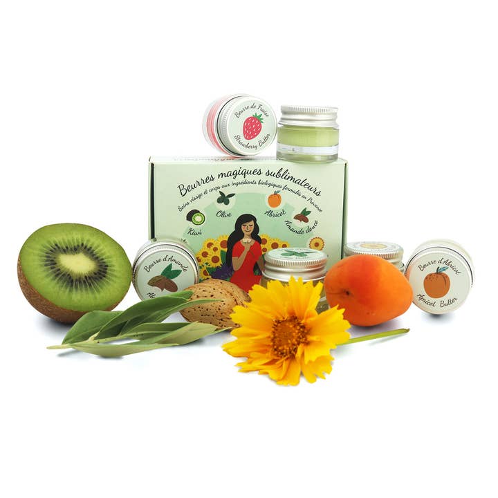 Oleanat Travel Kit of 6 Organic Balms 6 x 7ml for wholesale by mOrganics Beauty