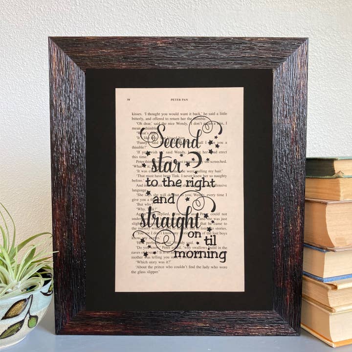 Peter Pan: Seconda stella a destra per la vendita all'ingrosso da parte di Book Page Art