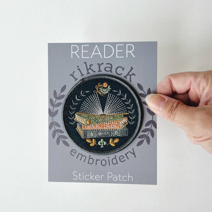 Rikrack - Wholesale Patch - Reader Embroidery Sticker Patch5