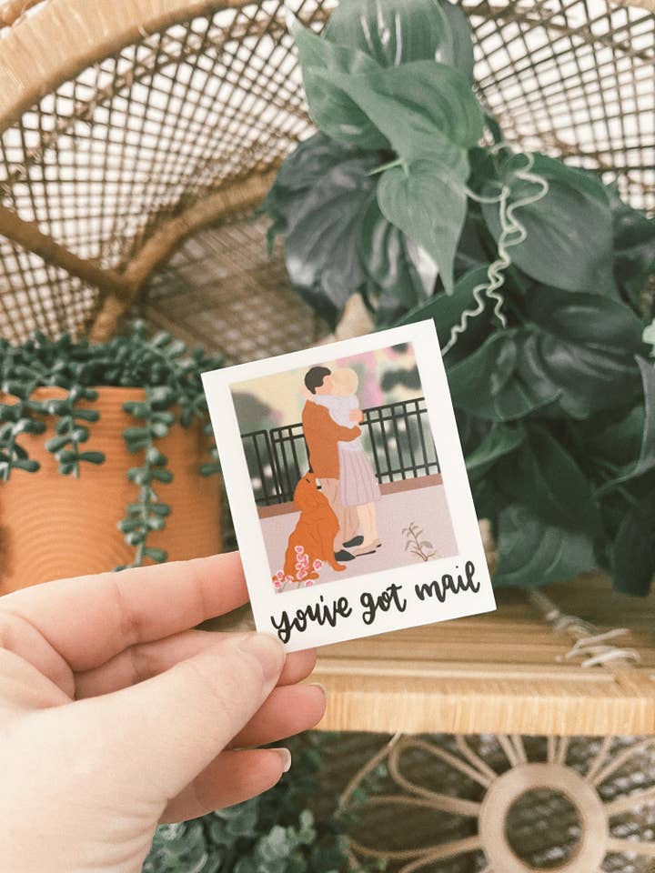 Adesivo commedia romantica per la vendita all'ingrosso da parte di Lovely Gray Designs