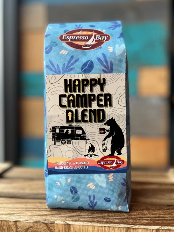 Happy Camper Blend for wholesale by Espresso Bay