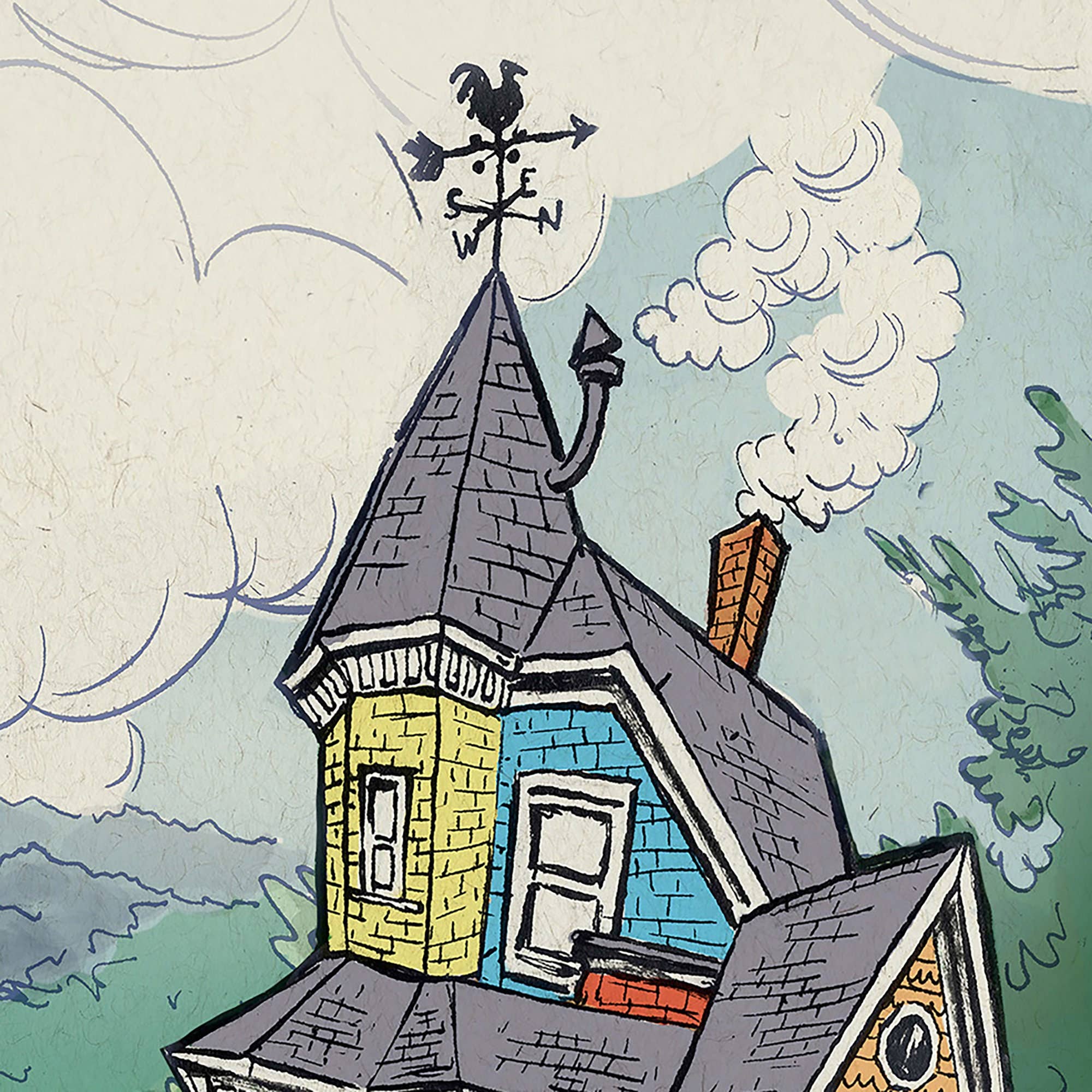 Esther Sketch - Wholesale Art Print - Road Trip Print 8.5"x11"7