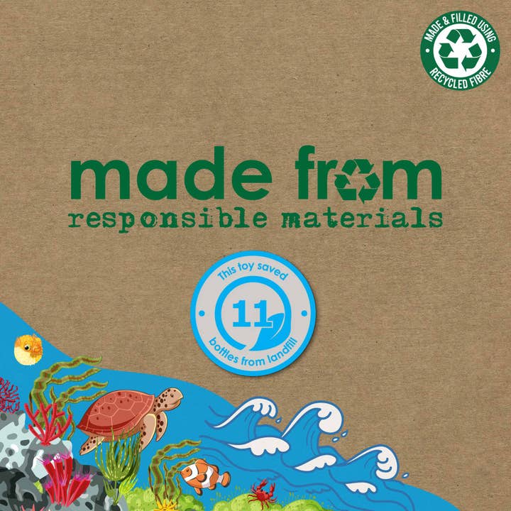 Ancol Pet Products Ltd - Vendita all'ingrosso Peluche - Cani - Gioco per animali in plastica riciclata a forma di gabbiano3