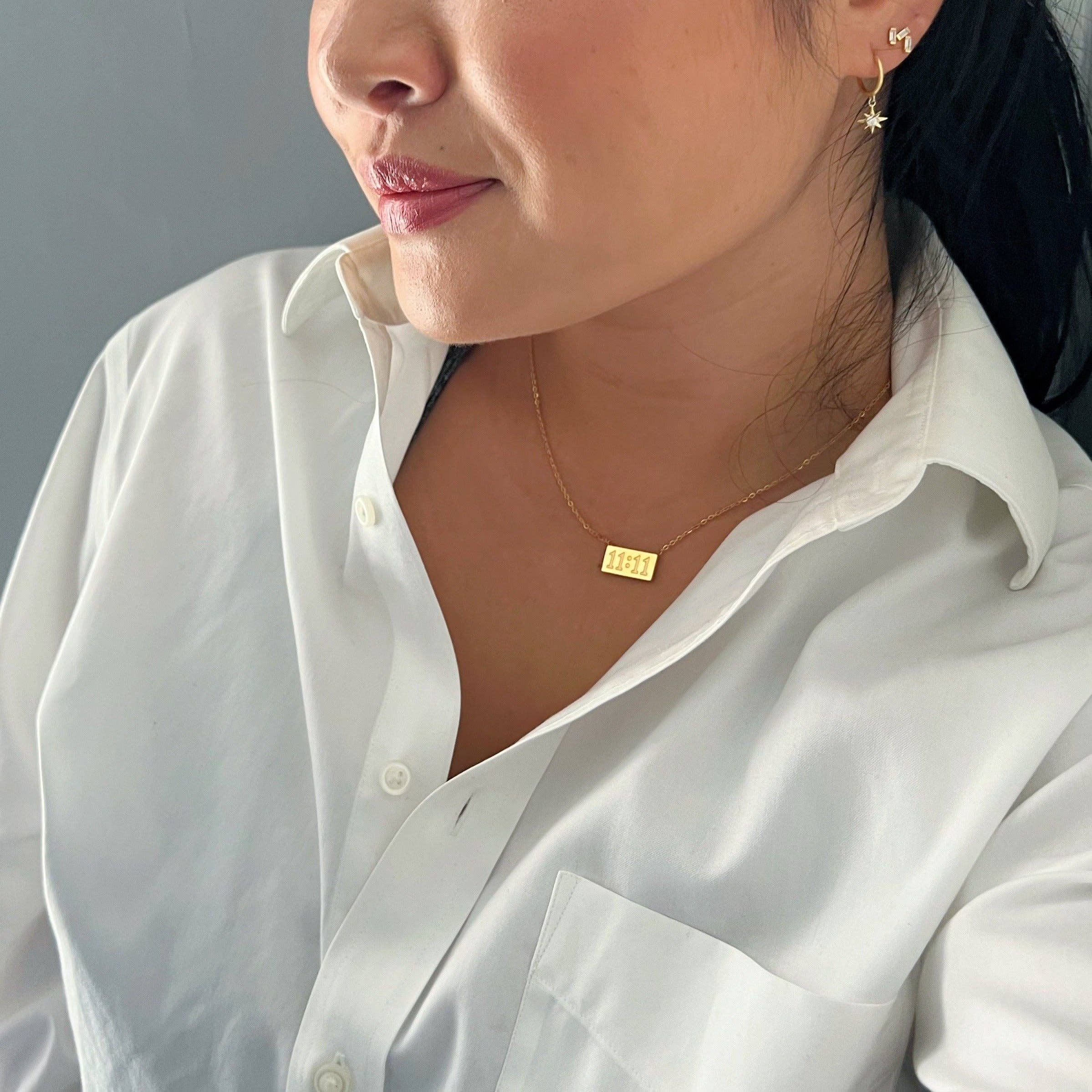 JESSA Jewelry - Wholesale Pendant/Charm Necklace - 11:11 Necklace1