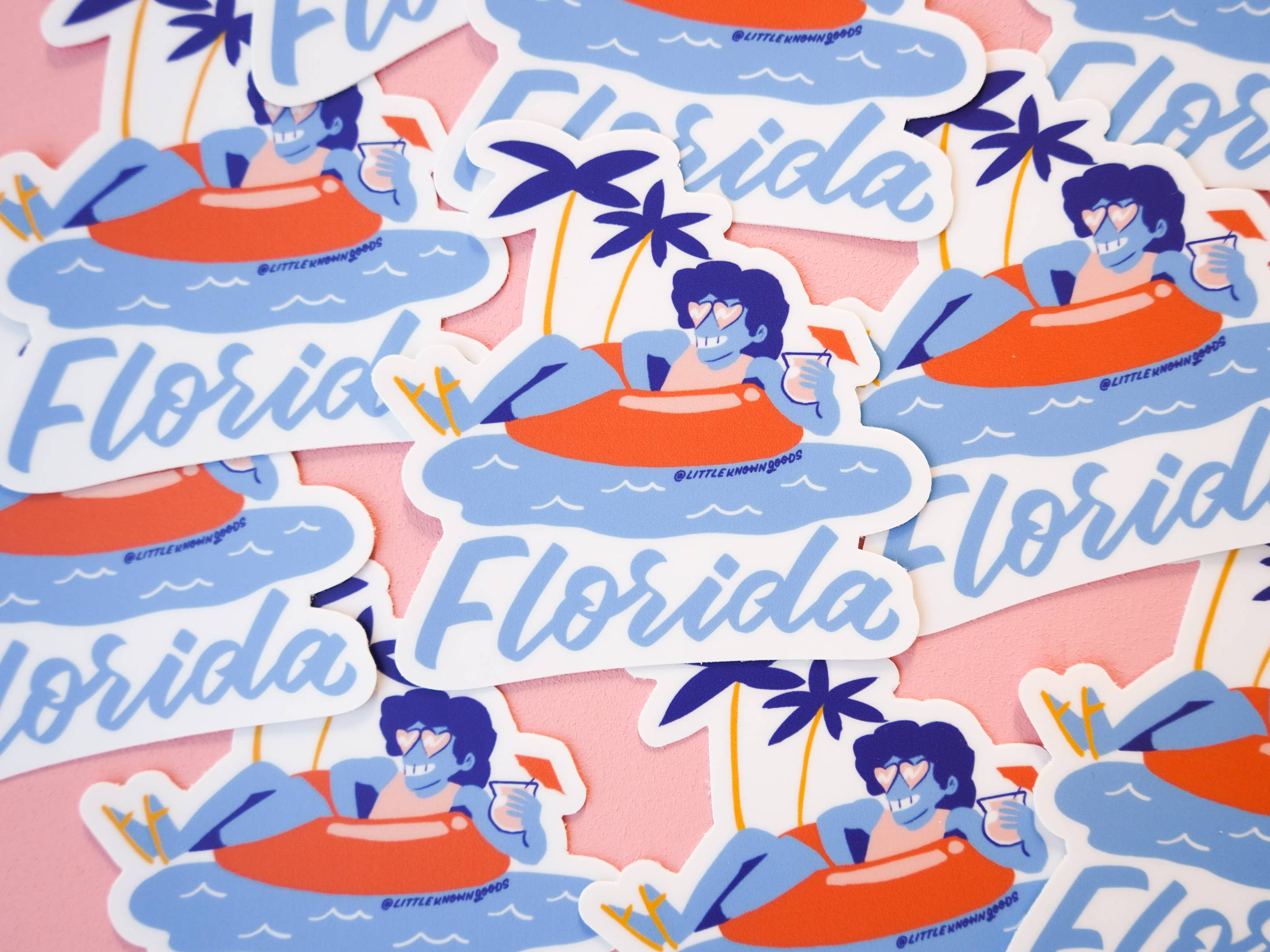 Little Known Goods - Wholesale Sticker - Florida Float Sticker1
