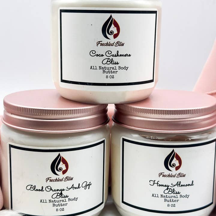 Luxurious Body Butter for wholesale by Freckled Bliss