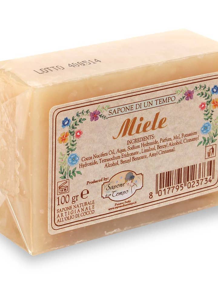 Savon au miel naturel pour la vente par Sapone Di Un Tempo