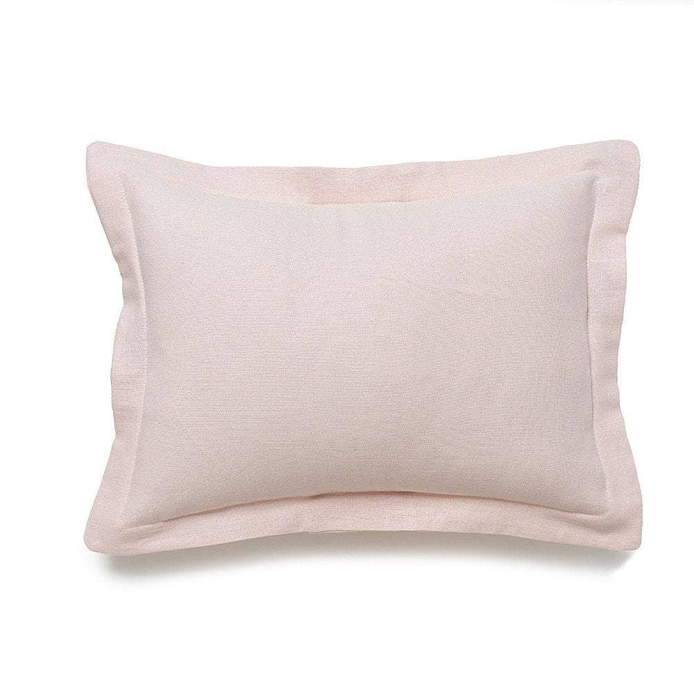 Liz And Roo - Wholesale Bedding Pillowcase/Sham - Kids & Baby - Petal Pink Linen Baby Pillow Sham (INCLUDES insert)0