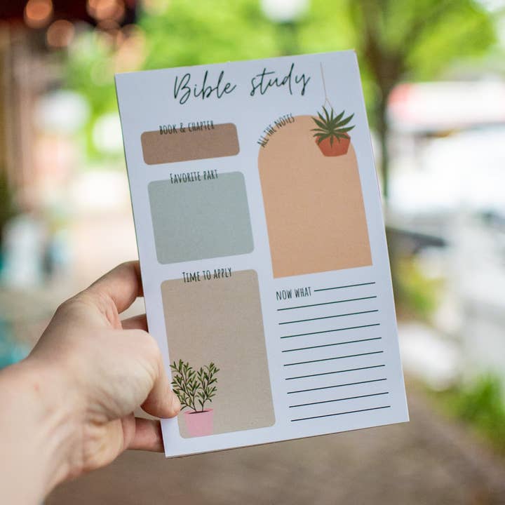 Bible Study - Notepad for wholesale by Still Magnolia