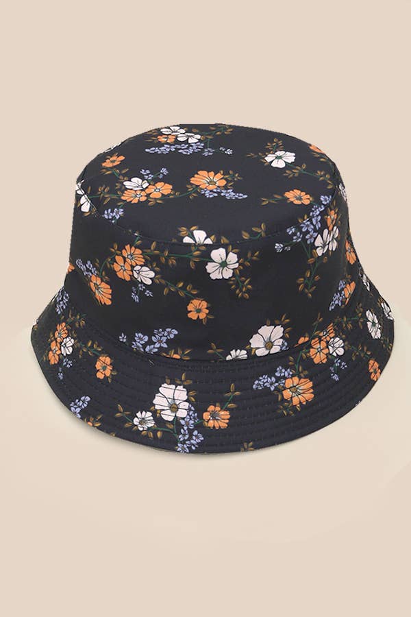 JOSSLYN by wall to wall - Wholesale Bucket Hat - Women's - FLORAL BUCKET HAT | 40HW7173