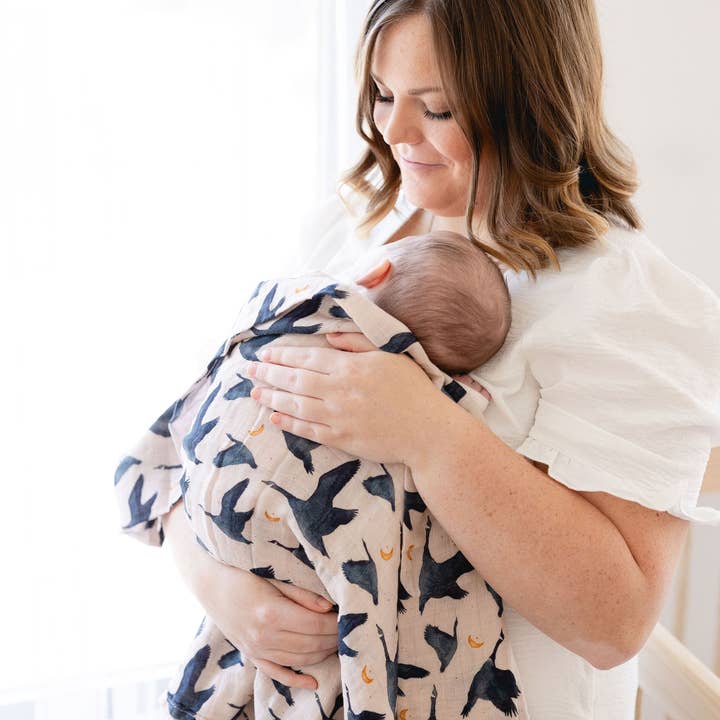 Gus Swaddle for wholesale by Peachier Goods