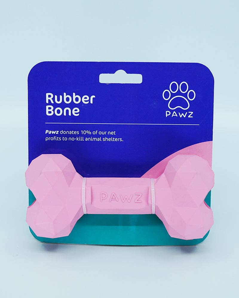 PAWZ - Wholesale Pet Chew Toy - Dog - Rubber Bone Dog Toy0