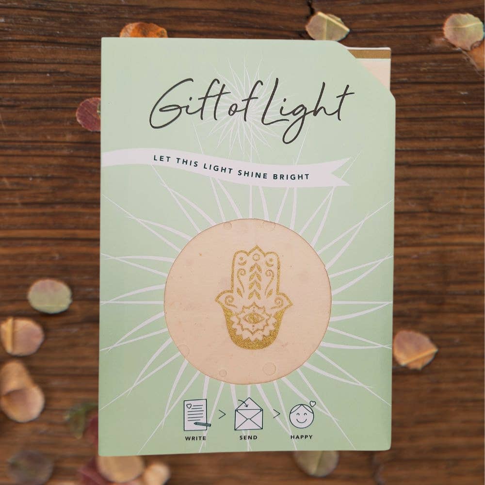 Koperberg - Wholesale Everyday Greeting Card - Gift of Light | letterbox gift | card, candle bag, envelope10