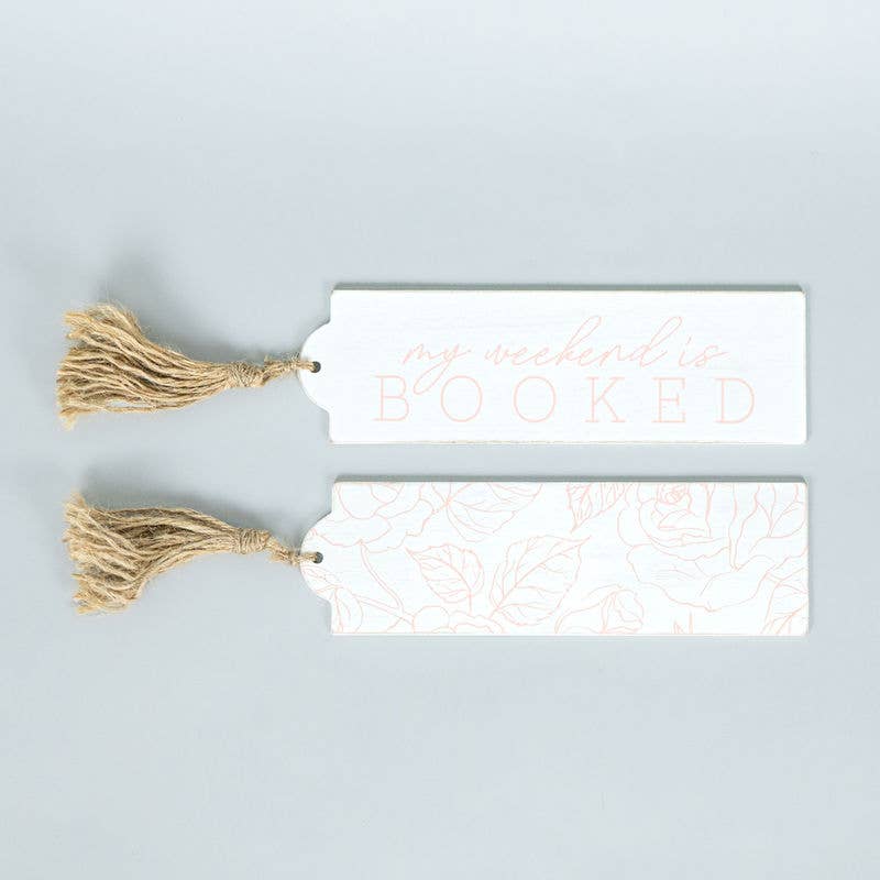 Devanie At Home (Formerly Adams & Co.) - Wholesale Bookmark - 15808 - 2x8 wood bookmark (BOOKED) mom CLEARANCE0