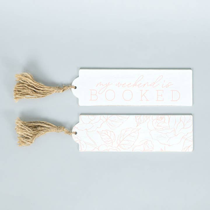 Devanie At Home (Formerly Adams & Co.) - Wholesale Bookmark - 15808 - 2x8 wood bookmark (BOOKED) mom CLEARANCE
