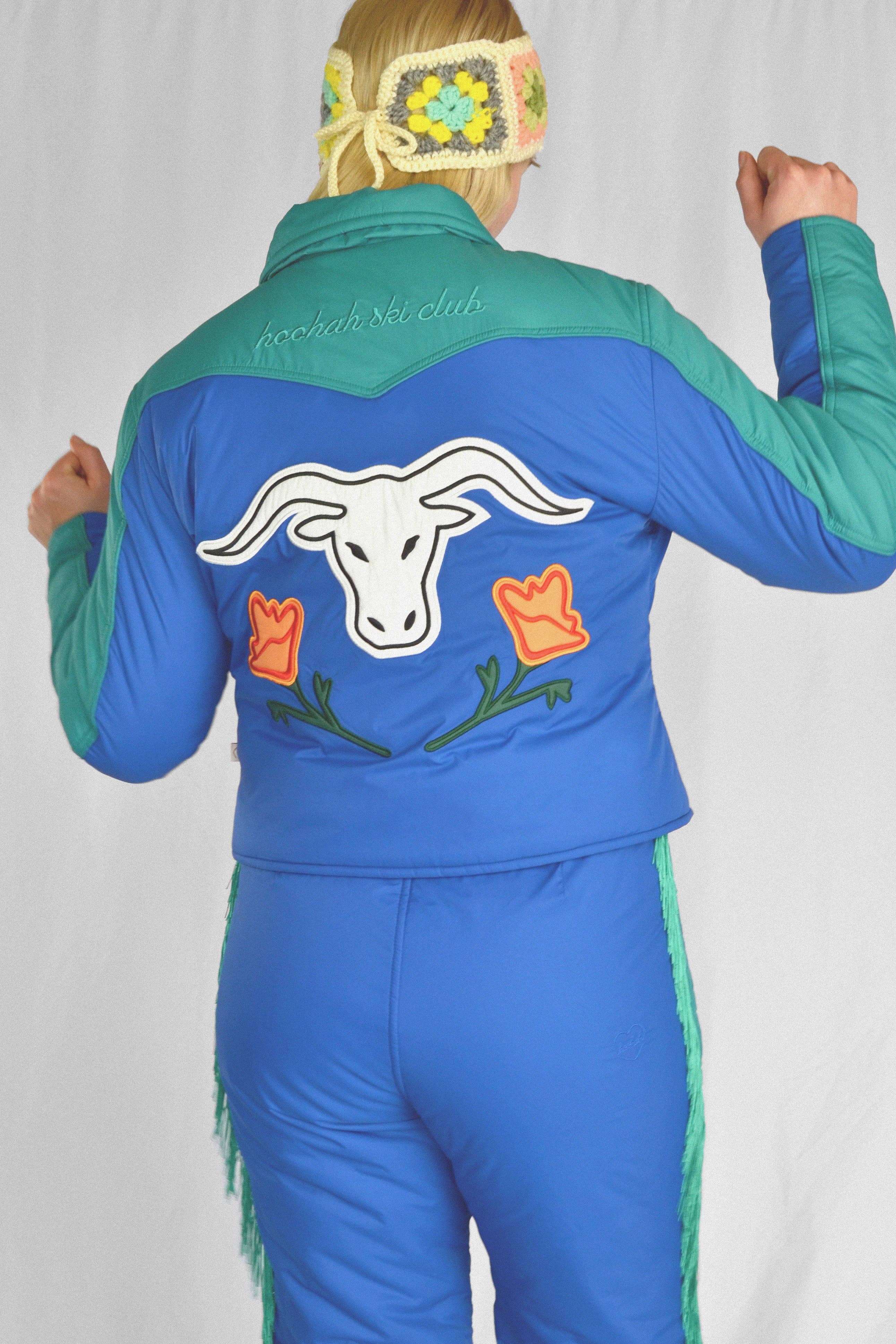 Hoohah - Wholesale Coat - Women's - Western Coat in Beryl Blue5