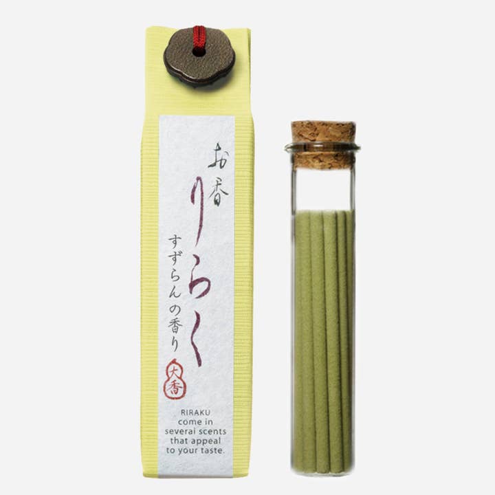 Riraku リラク Incense for wholesale by Normcore Fragrance